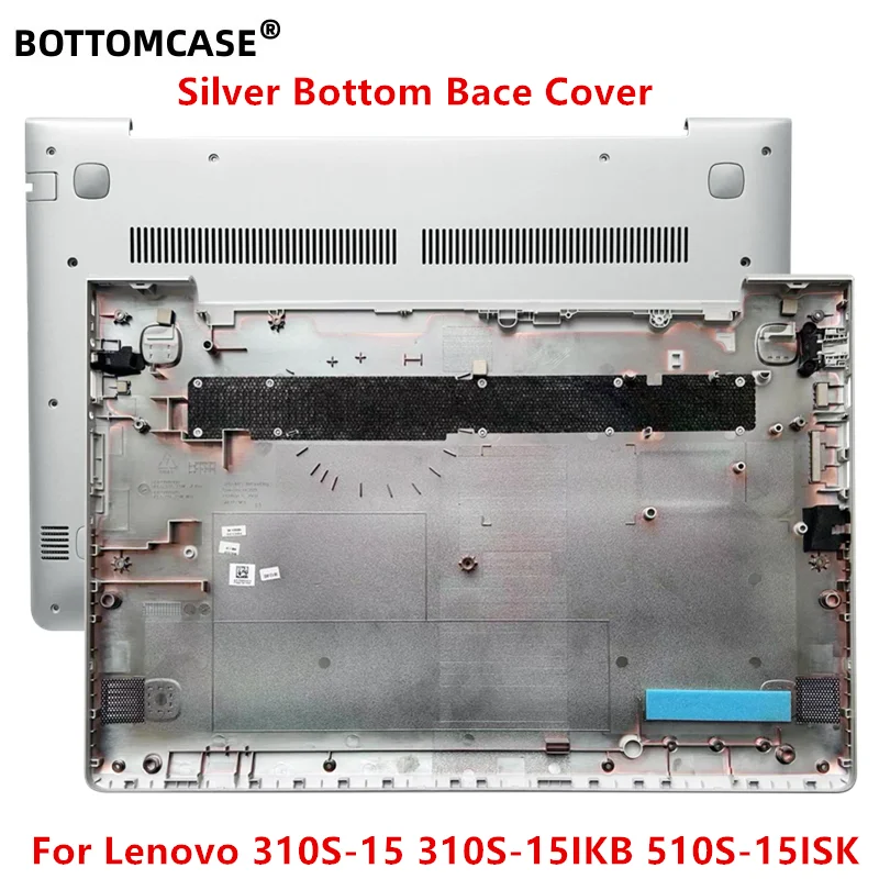 

BOTTOMCASE® Silver New Original For Lenovo 310S-15 310S-15IKB 510S-15ISK Bottom Base Cover Lower Case AP1PQ000210