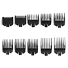 10Pcs Professional Hair Clipper Limit Guide Comb Trimmer Guards Attachment 1.5-25mm Universal Haircut Tool Clipper Limit Combs 1