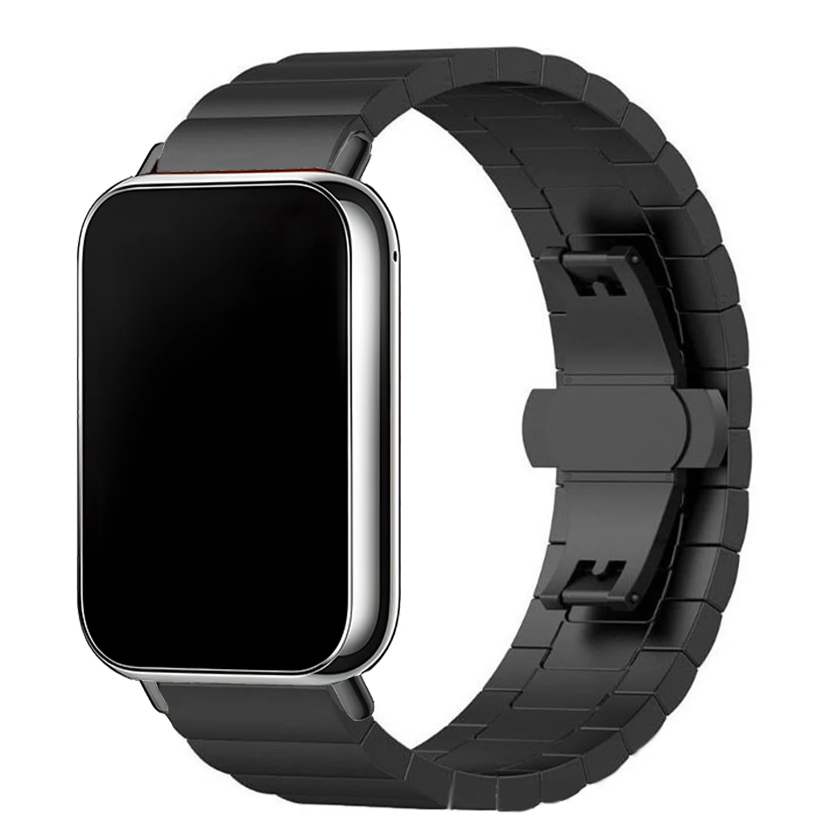 Stainless Steel Metal Bracelet Watchband - Premium Replaceable Business Strap
