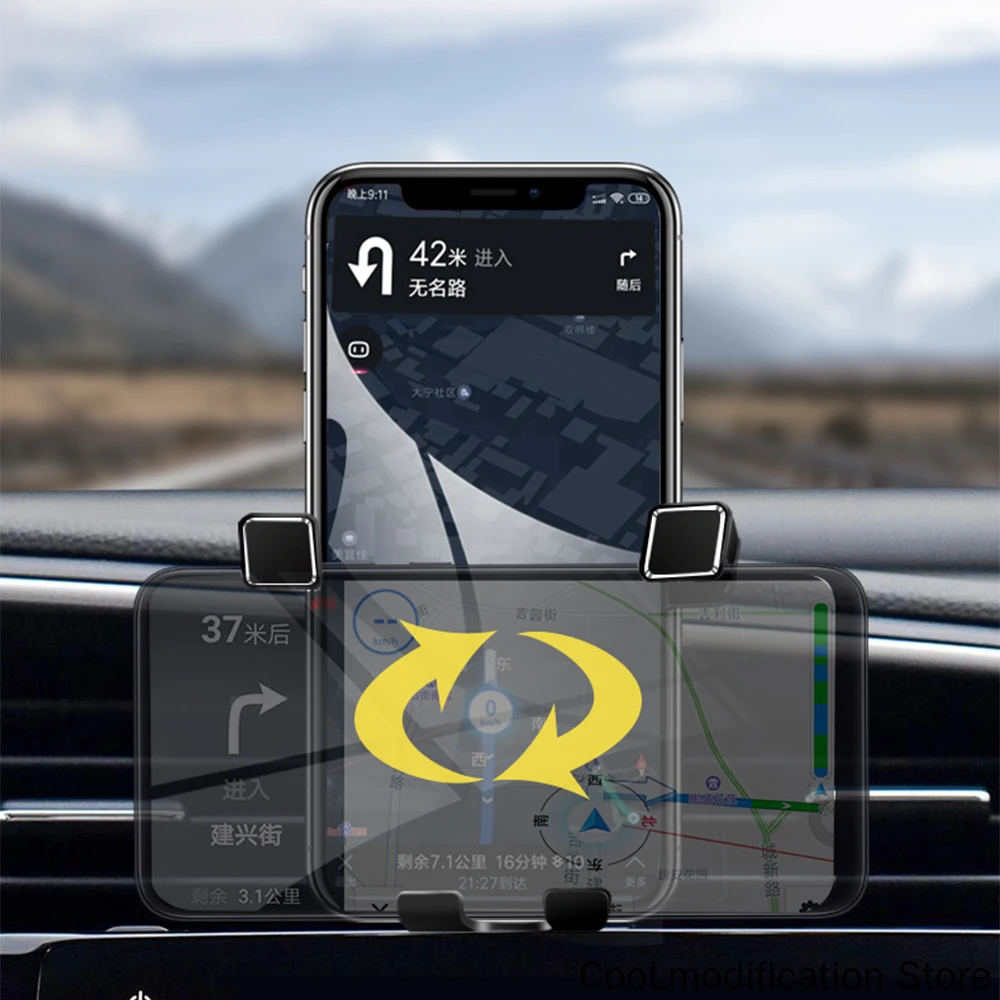Car Mobile Phone Holder Air Vent Clip Mount Car Phone Holder For Honda CRV CR-V Accessories
