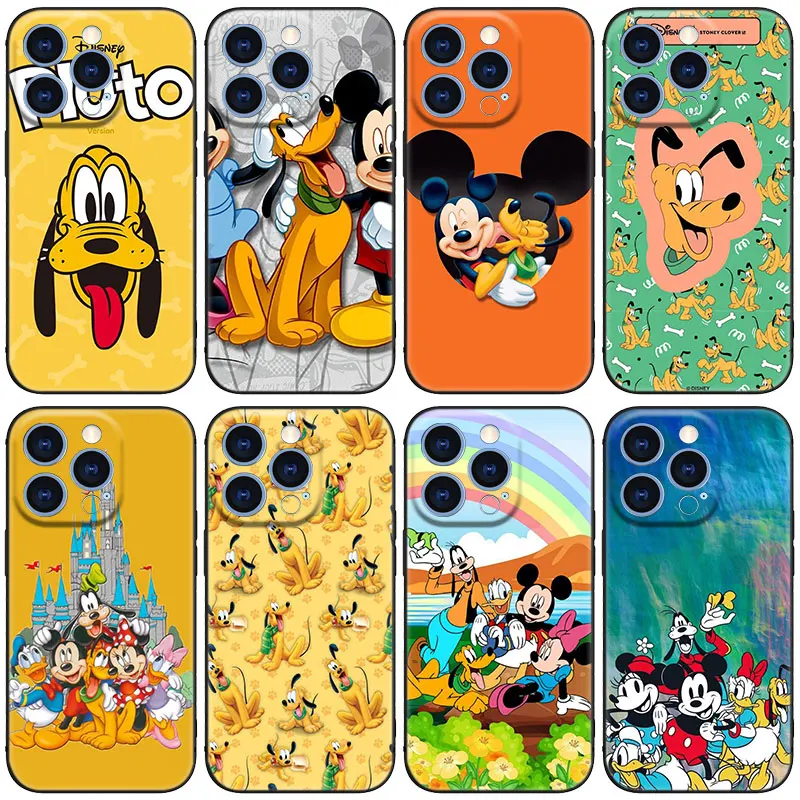 Custodia Per Cani Pluto Disney Mickey Per Funda Samsung Galaxy S24 Ultra S23 Plus S21 Fe S22 Ultra S20 5G S10E S10 Lite S9 Plus Cover