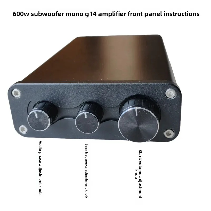 Tpa3255 600w 고출력 전문가급 서브우퍼 디지털 앰프 보드 - 바로 사용 가능, 조정 가능한 저주파 응답