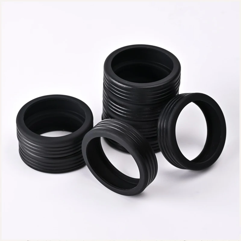 Luggage Wheel Cover 8pcs Luggage Roller Rubber Cover Silent Trolley Wheel Accessory Protective Cover Dualwheel Luggage