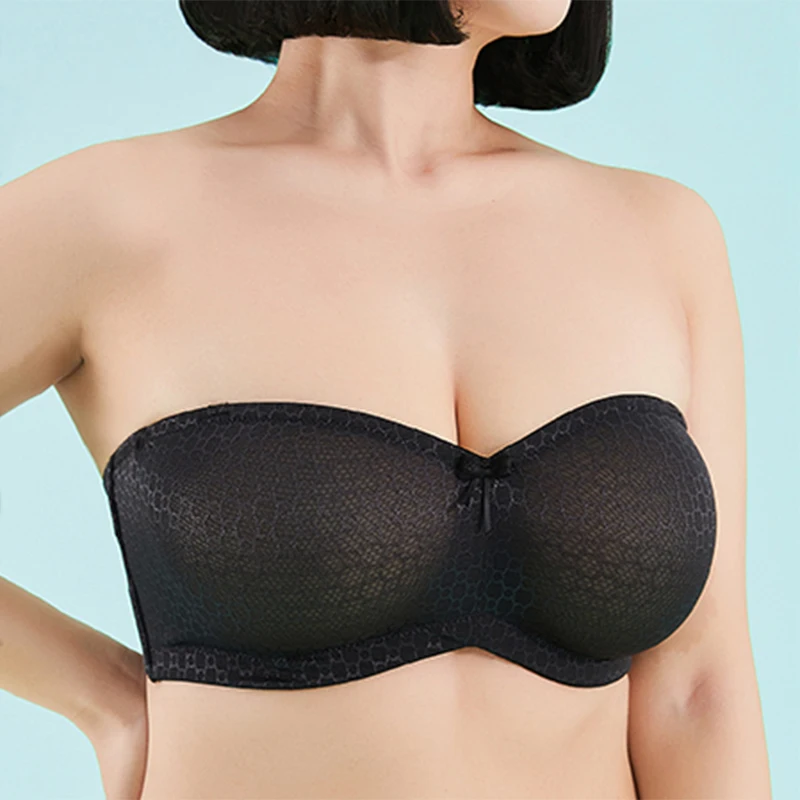 Multi-way Strapless Bra for Women Ultra-thin Non Padded Underwire Female Full Coverage Bralette Lingerie 34 36 38 40 B C D E F