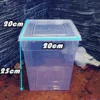 Pets Reptile Feeding Box Tarantula Enclosure Turtle Tank Aquarium Lizard Container Animals Habitat Cage For Frog Spider Gecko 2
