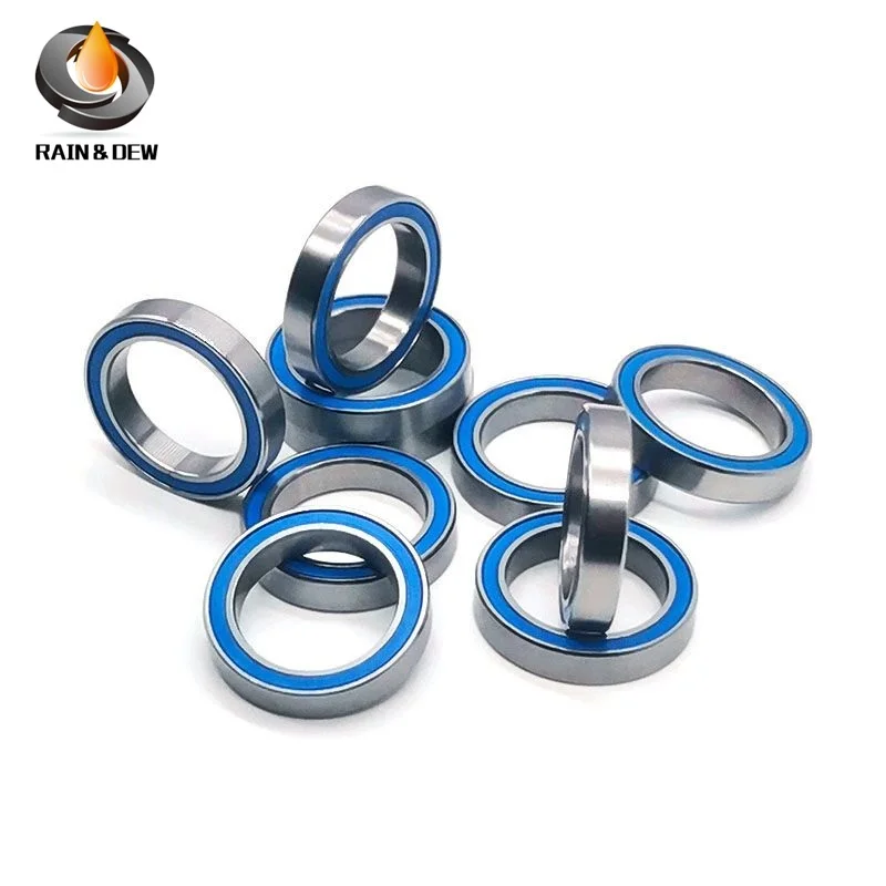 

6702RS ABEC-7 Bearing 15x21x4 mm 10PCS Hobby Electric RC Car Truck 6702 RS 2RS Ball Bearings 6702-2RS Blue Sealed