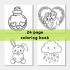 Halloween Adult Picture Book Sweet Love Coloring Book For Adults And Teens Featuring Adorable Creepy Creatures Halloween Gifts 6