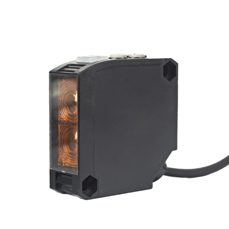 BXUAN E3JK photoelectric switch detection distance 7m no light NPN PNP NO+NC Relay Retro-reflective optical sensor