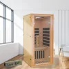 Sauna, Low EMF Infrared Home Sauna, Personal Outdoor Indoor Heaters Saunas Wood Tiny Dry Barrel Snfared At Home Sauna Room 1