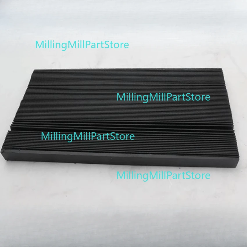 Hot CNC Milling Machine Flexible Guard Dust Cloth Protective Flat Accordion 130-300mm Bellows Dust Cover Tool 1.5M*15mm