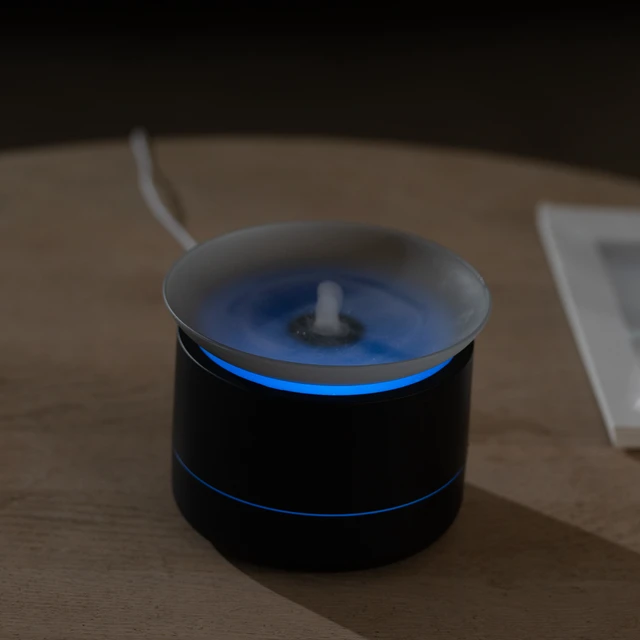 Simulated Fog Aromatherapy Machine Home Office USB Plug in Colorful Atmosphere Light Essential Oil Aromatherapy Humidification 6