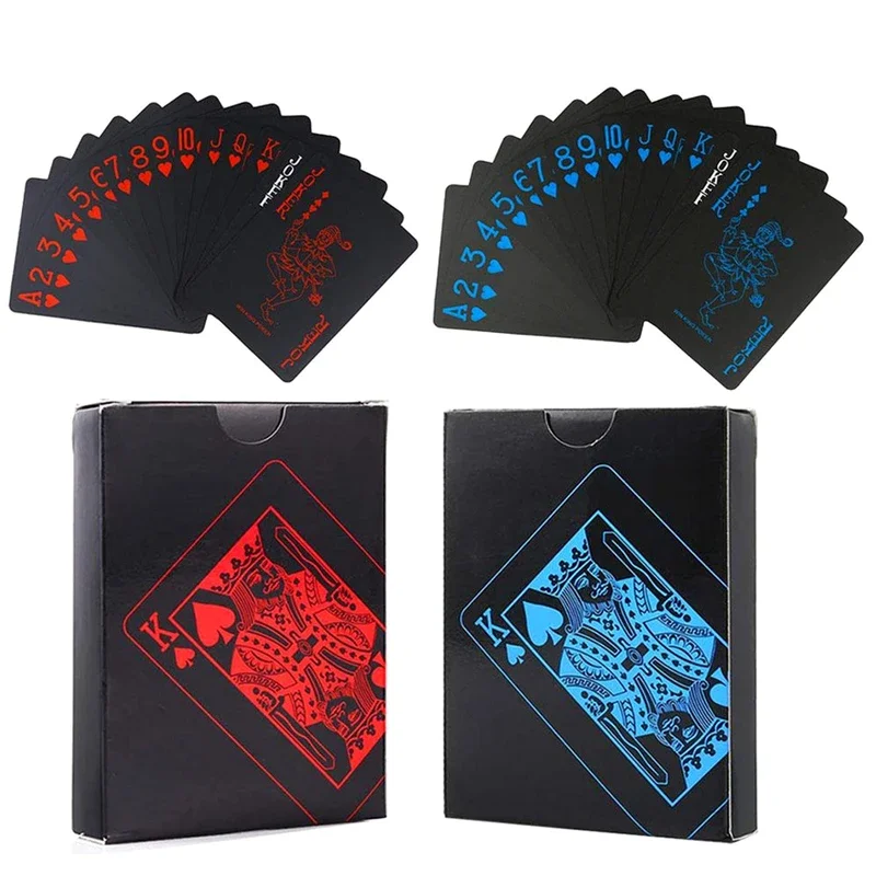Waterproof PVC Plastic Playing Cards 54pcs Poker Set Playing Cards