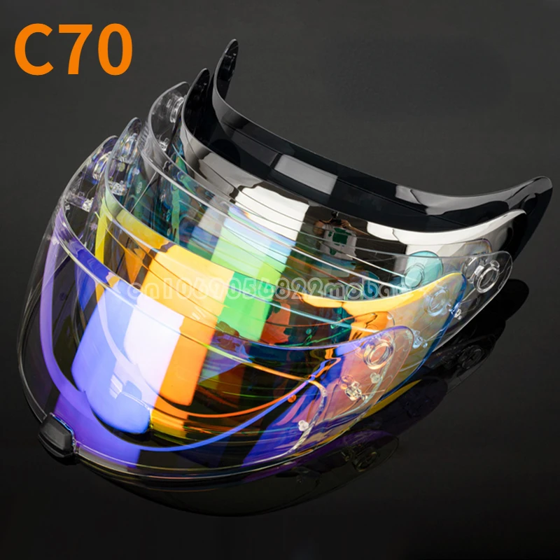 Hj20M Casco Scudo Per Hjc C70 Fg-17 Fg-St Is-17 Casco Moto Visiera Protezione Uv Casco Moto Visera Sunshield