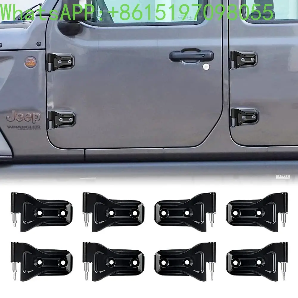 

8 pieces of car mounting stickers, door hinge decorative covers, car protective sticker accessories