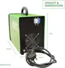Welding Machine 110 V / 220 V 60 Inverter Plasma Cutter Cuts Virtually Any Type of Metal Front Mounted Pressure Gauge 6