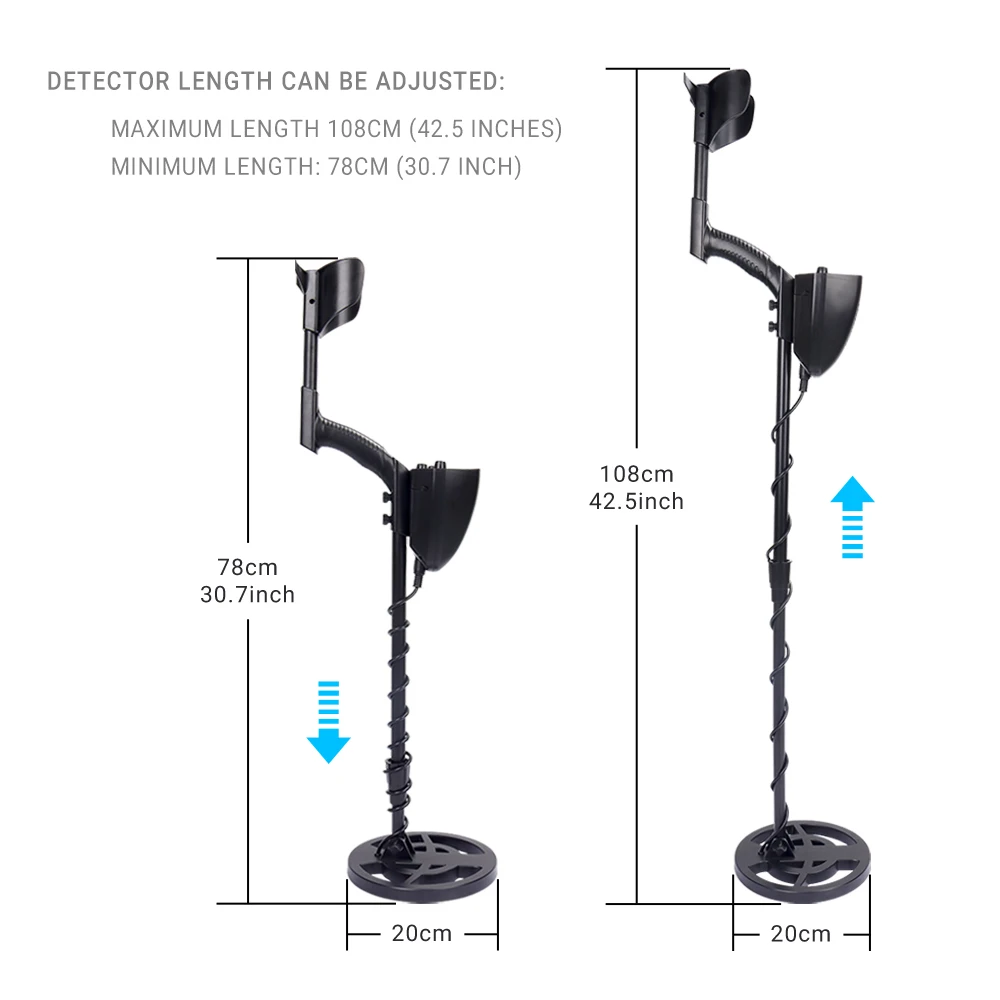 Metal Detector Underground Metal Detector GTX5030Y ATX880 Treasure Hunter Gold Circuit Metales Detecting Gold Coin Treasure Hunting
