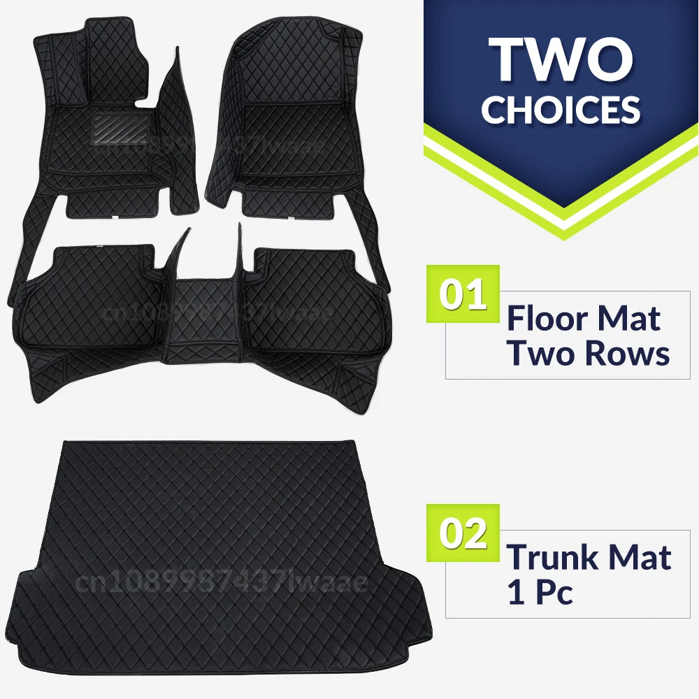Car Floor Mats For Jaguar XE 2015 Trunk Mat Auto foot Pads Carpet Cover Interior Accessories floor mat car floor mats
