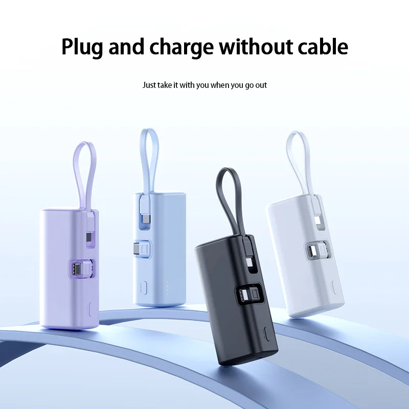 50000mAh Power Bank Super Fast Charging Battery 4 in 1 High Capacity Digital Display PowerBank For iPhone Samsung Huawei New 2