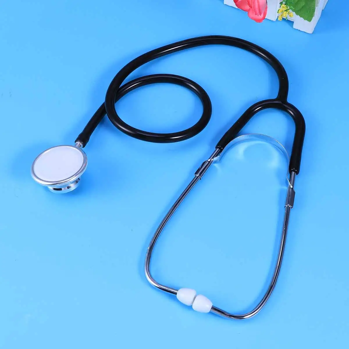 Medical Stethoscope Dual Head Clear Sound Auscultation Heart Lung Hospital Clinic Home Use Double Sided Portable