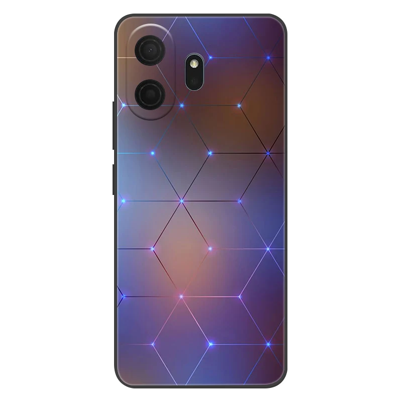 Luxury Silicone Space Painted Soft Bumper Phone Cover TPU