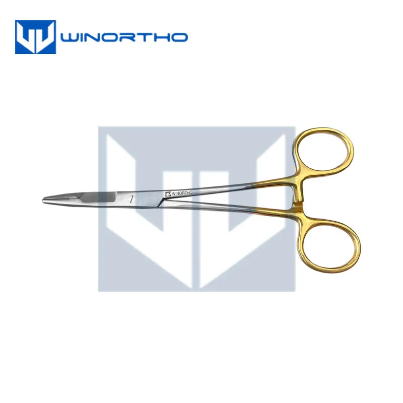 Olsen Hegar Scissor/ Needle Holder Adson Dissecting Forceps veterinary orthopedic instrument bone reduction forceps