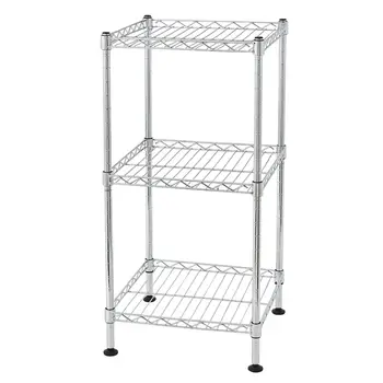 3 Tier Kitchen Rack Utility Storage Organization Kitchen Tools Holder Workstation Shelving Tower 6