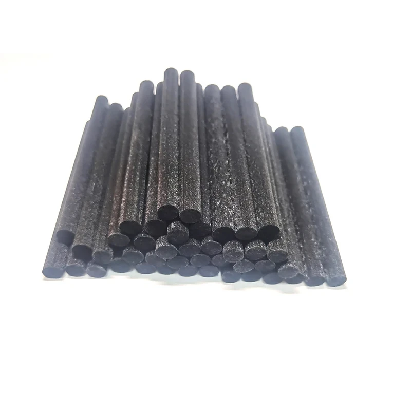Black Fiber Sticks Reed Diffuser Replacement Stick DIY Home Decor Extra Thick Rattan Reed Oil Diffuser Refill Sticks