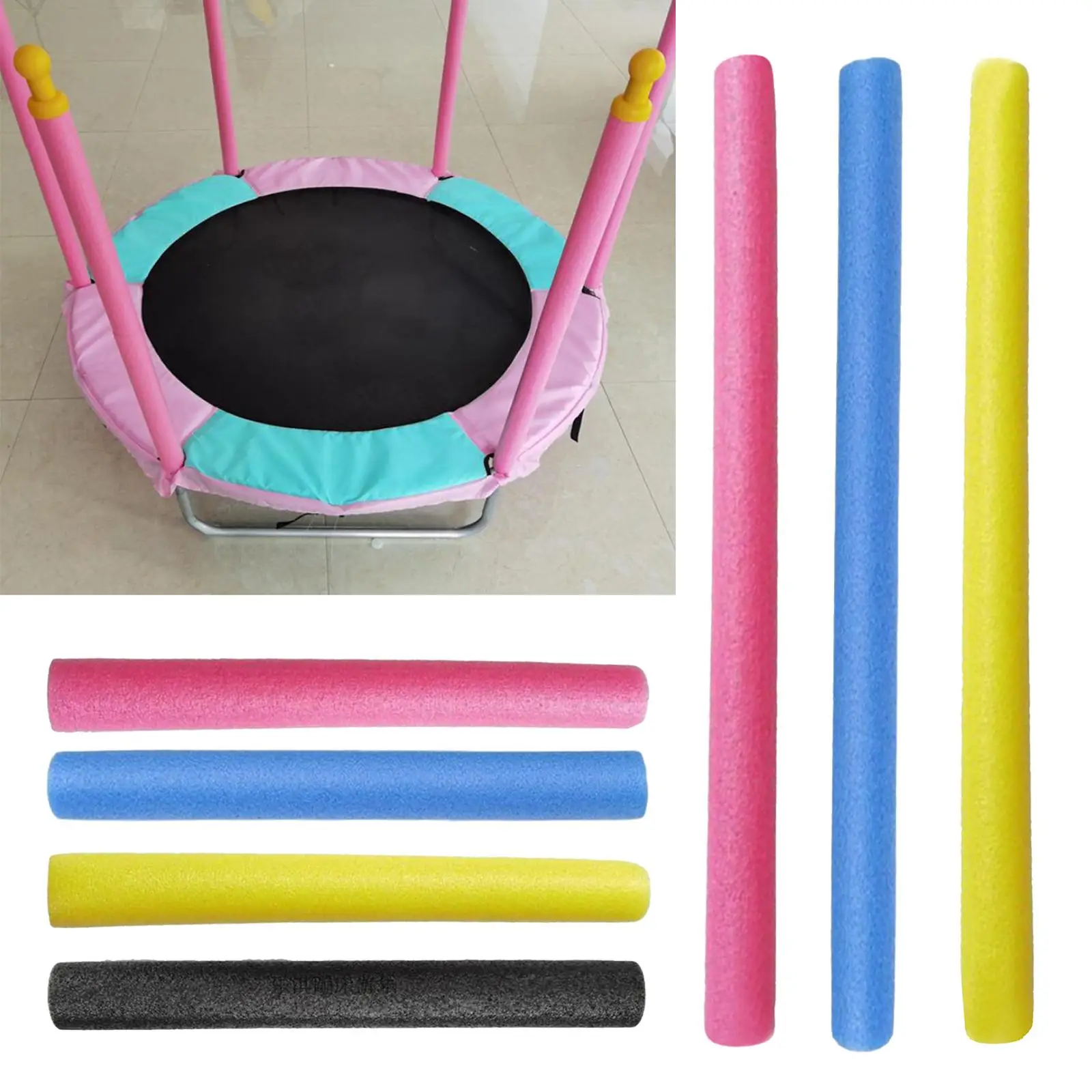 Trampoline Pole Foam Sleeves Lightweight Padding Cover Protective Trampoline