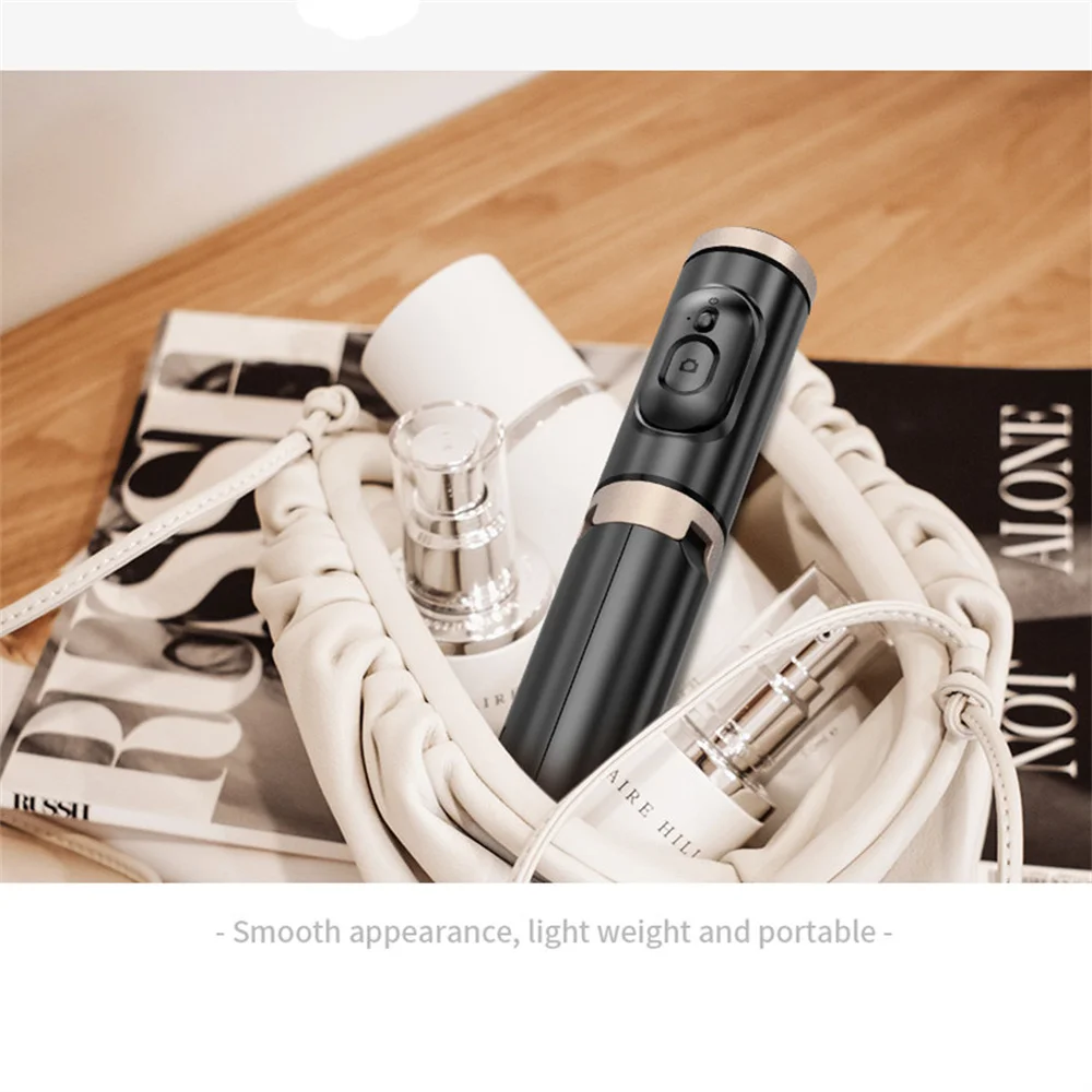 Bluetooth sem Fio Handheld Selfie Vara Tripé Telescópico Monopé com Controle Remoto para Huawei Iphone 14 13 Pro Max Xiaomi Telefone ao Vivo - Image 5
