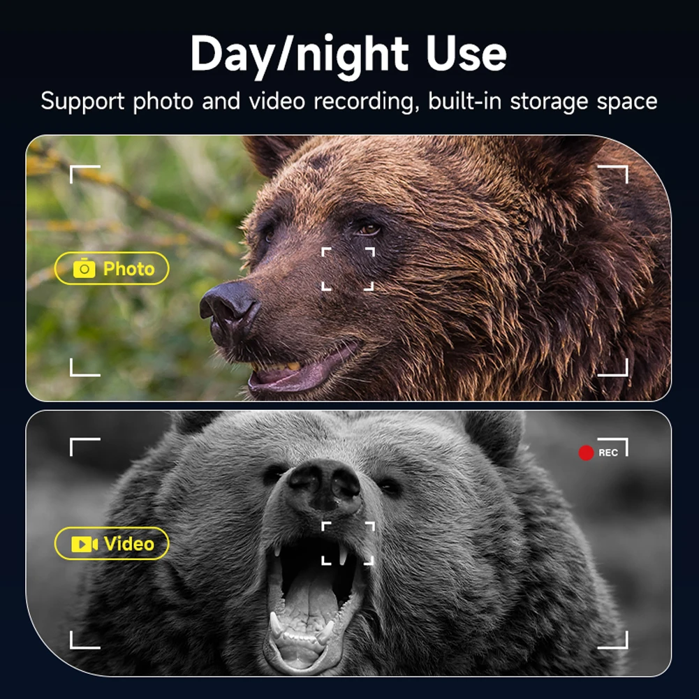 Infrared Night Vision Goggles 10 X Digital Zoom Infrared Binoculars 3inch IPS Screen Night Vision IR Goggles for Outdoor Camping