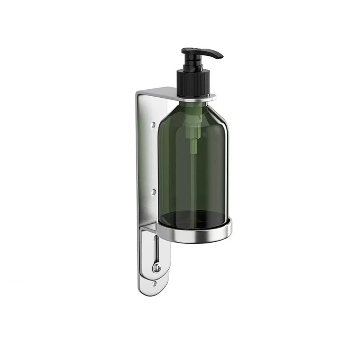 For Bathrooms Manual Soap Dispenser Bathroom Soap Dispenser Manual Pump Plastic And Stainless Steel Secure Mounting