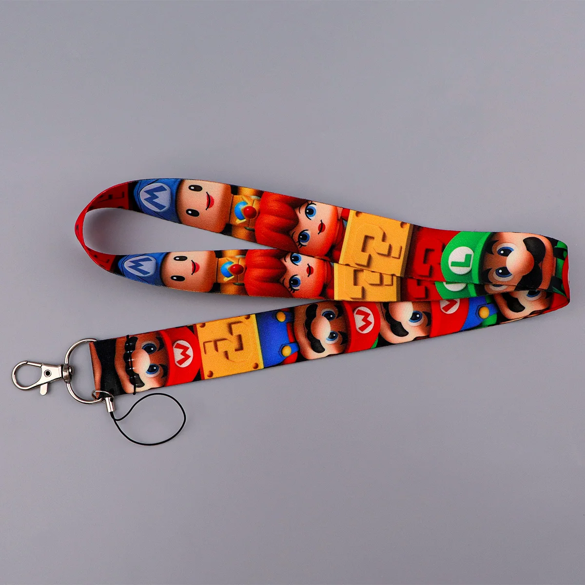 Vibrant Video Game Lanyard with Card Holder - Ideal for Students, Office, and Travel