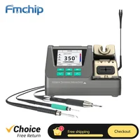 FMchip GVM H3 3 in 1 Soldering Station C210/T245/T115 Handle 80W Mobile Phone Repair Tools Professional Welding Rework Station 1