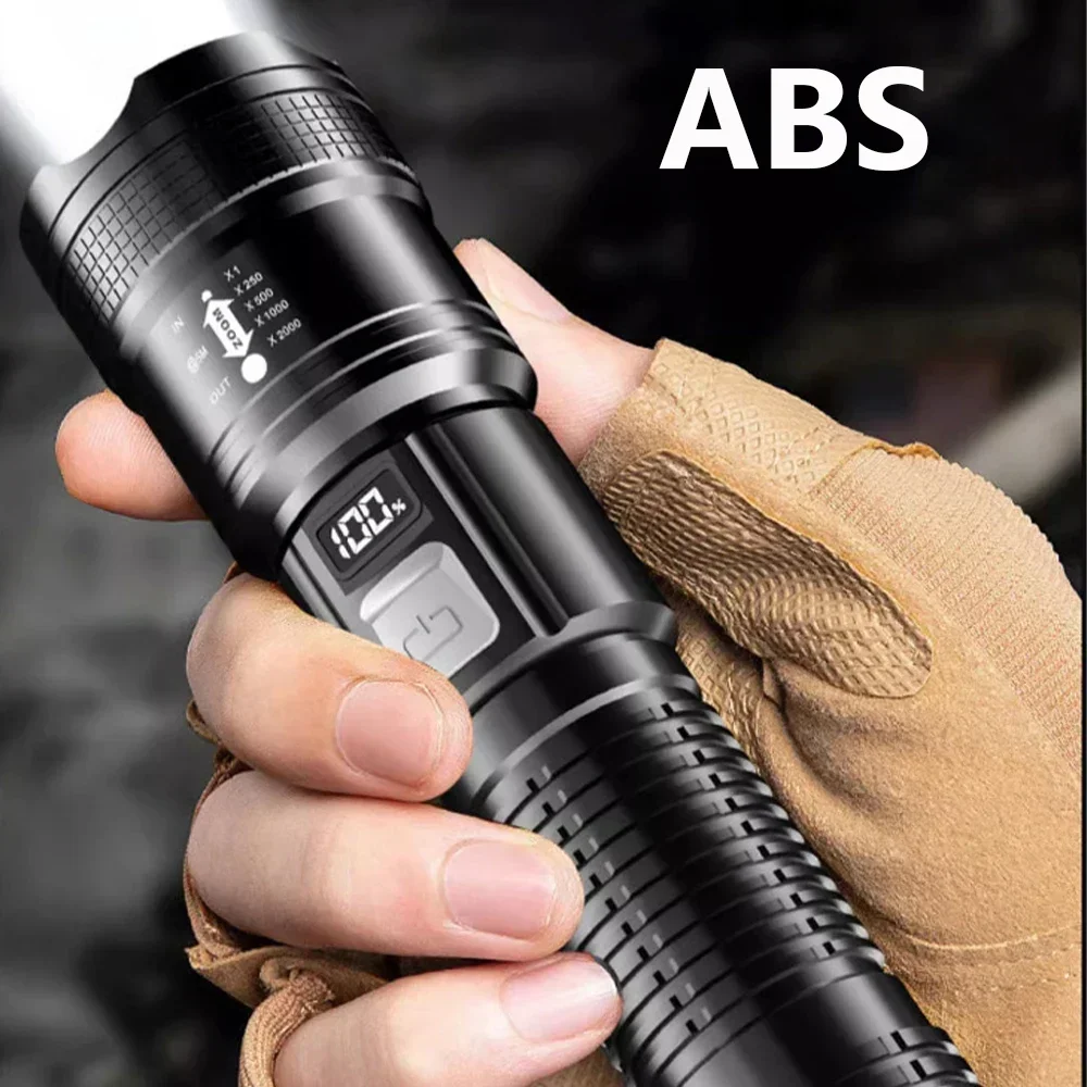 LED Flashlight Rechargeable 6