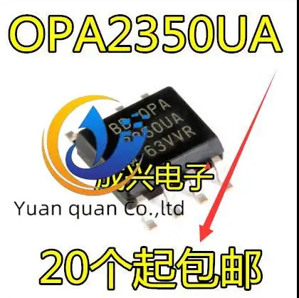 

30pcs original new OPA2350 OPA2350UA SOP-8 dual operational amplifier