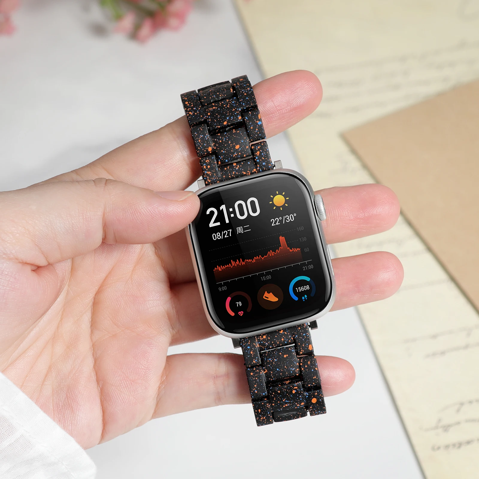 Luxury Resin Strap for Smartwatch - Correa Redmi Watch