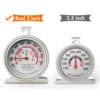 oven Thermometer BBQ Baking 3-Inch Dial Classic Series  Stainless Steel  kitchen thermometer 3