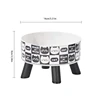 Stainless steel cat bowl - elevated pet feeding tray non-slip and non-dumping design puppy feeding water bowl high column bowl 3