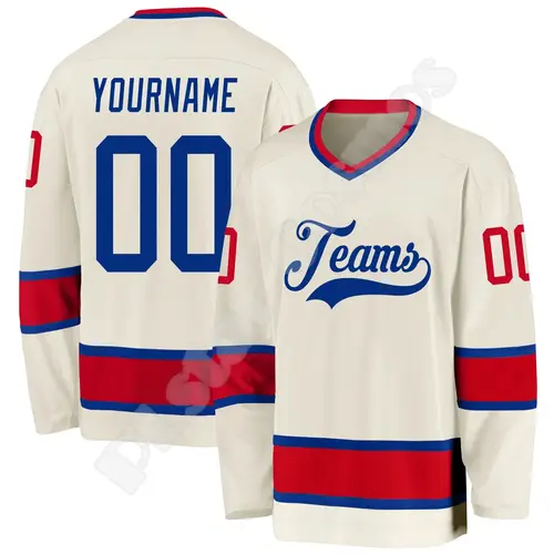 NewFashion Hockey Jersey Custom Name Team Logo Number Colorful Pullover Long Sleeves 3DPrint Harajuku Casual Funny Sweatshirts 0 - Image 7