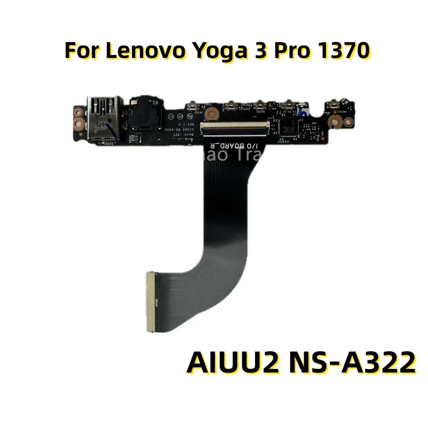 

USB-плата для ноутбука Lenovo Yoga 3 Pro 1370 с аудиоразъемом и кабелем