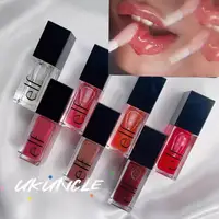 e.l.f. original Huile à lèvres revitalisante Glow Reviver, formule hydratante effet miroir, nourrit et repulpe les lèvres, couleur rose éclatante, gloss à lèvres Honey Talks 3