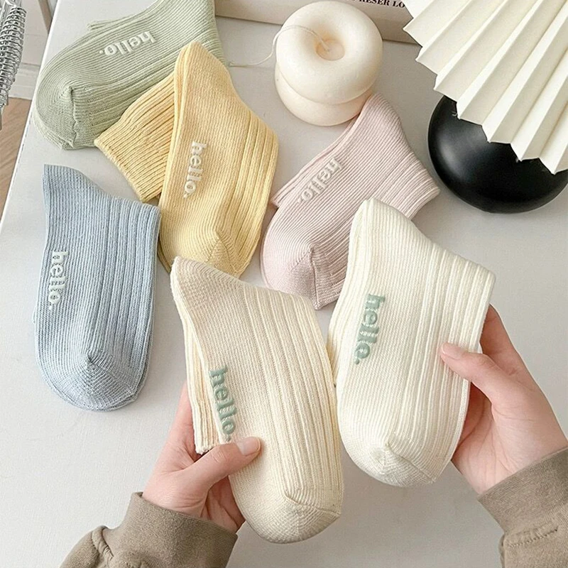 Рисунок 4 - Носки женские хлопковые с буквенным принтом