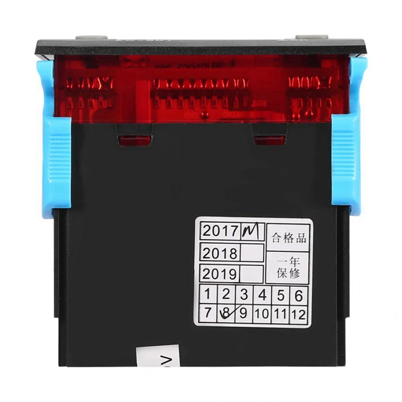 2-Channel Sensor Solar Water Heater Temperature Controller With Sensor Digital Display Black For Solar Water Heater