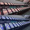 4Pcs/Lot 24*10w Strobe Matrix Lights Led Thunder Curtain Light flycase Strobe Horse Dyeing Beam Stage Nightclub Dyeing Effect 6