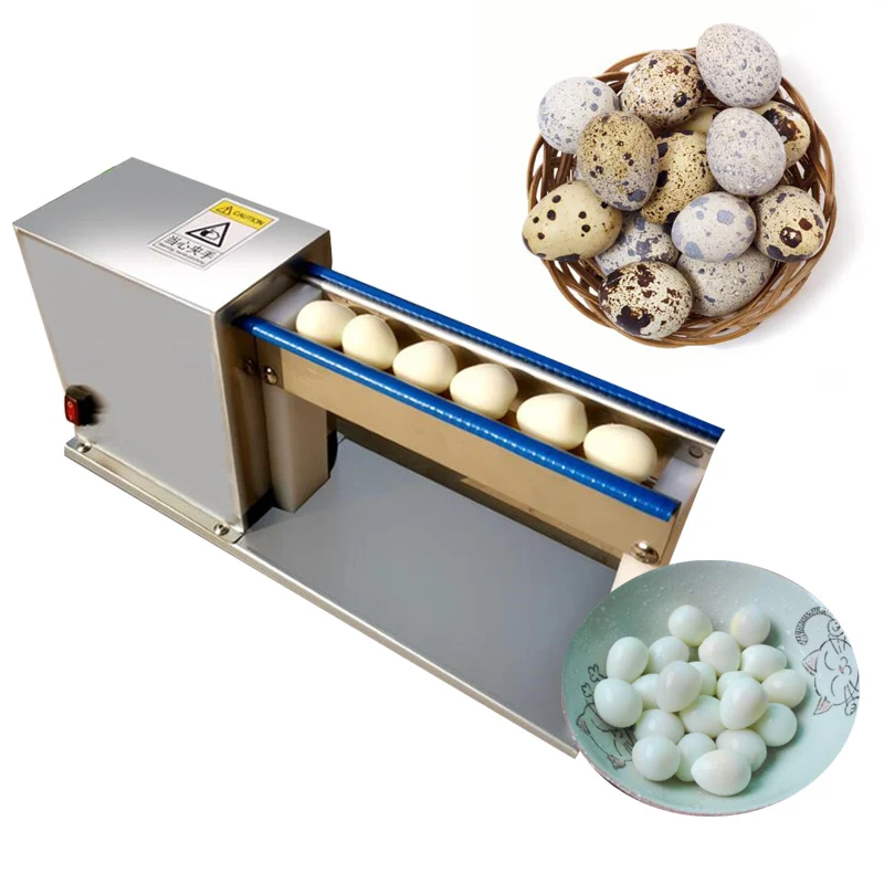 

Quail Egg Shelling Machine Commercial Fully Automatic Stainless Steel Egg Shelling Machine Electric Peeling Machine