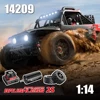 MJX 1/14 Hyper Go 14209 14210 V2.0 Remote Control Splash-Waterproof High-Speed Brushless RC Hobby Car Dual Wheels Off-Road Truck 3
