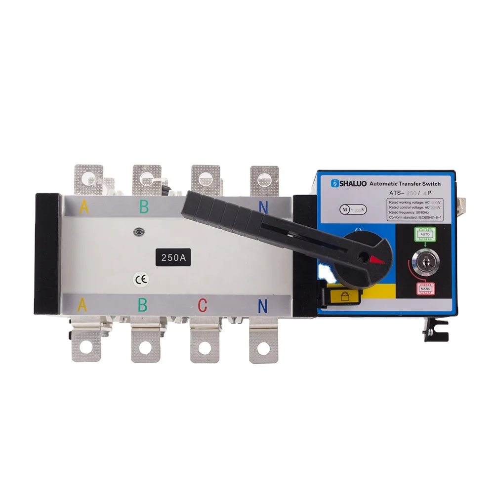 

Generator cabinet ATS control board automatic transfer switch panel 300A