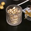 Golden Butterfly Dragonfly Crystal Glass Storage Jar Jewelry Box Sugar Bowl Household Aromatherapy Candle Bottle Glass Container 5