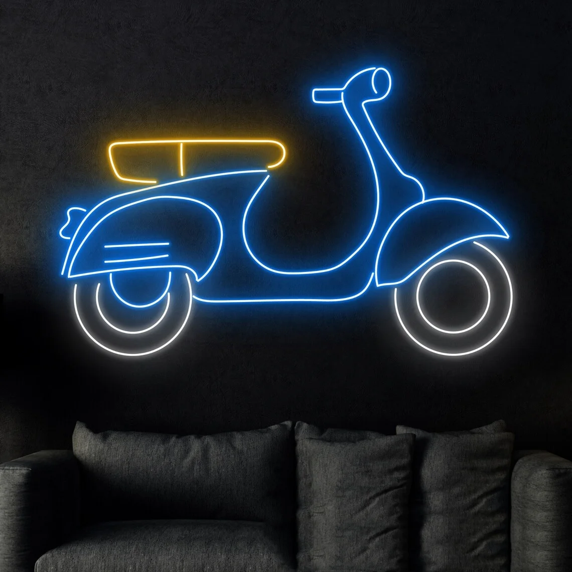 

Motorbike Neon Sign Custom Neon Sign Motorbike Store Wall Decor Motorbike Lover Gift