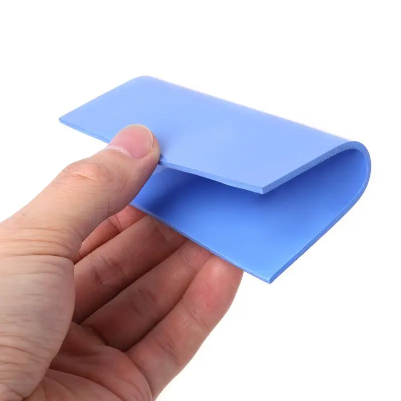 CPU/GPU 냉각 Dropship용 100x100x3mm 연질 실리콘 열 전도성 패드 방열판